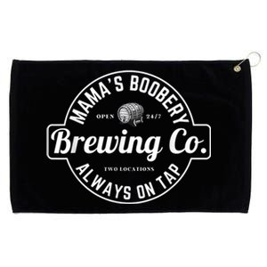 Breastfeeding Brewery Mamas Boobery New Mom Brewing Grommeted Golf Towel