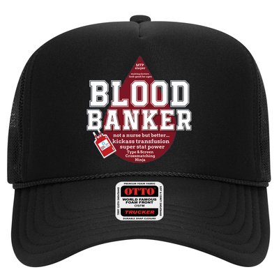 Blood Bank Medical Lab Scienc Lab Tech Lab Scientist Lab Week Trucker Hat