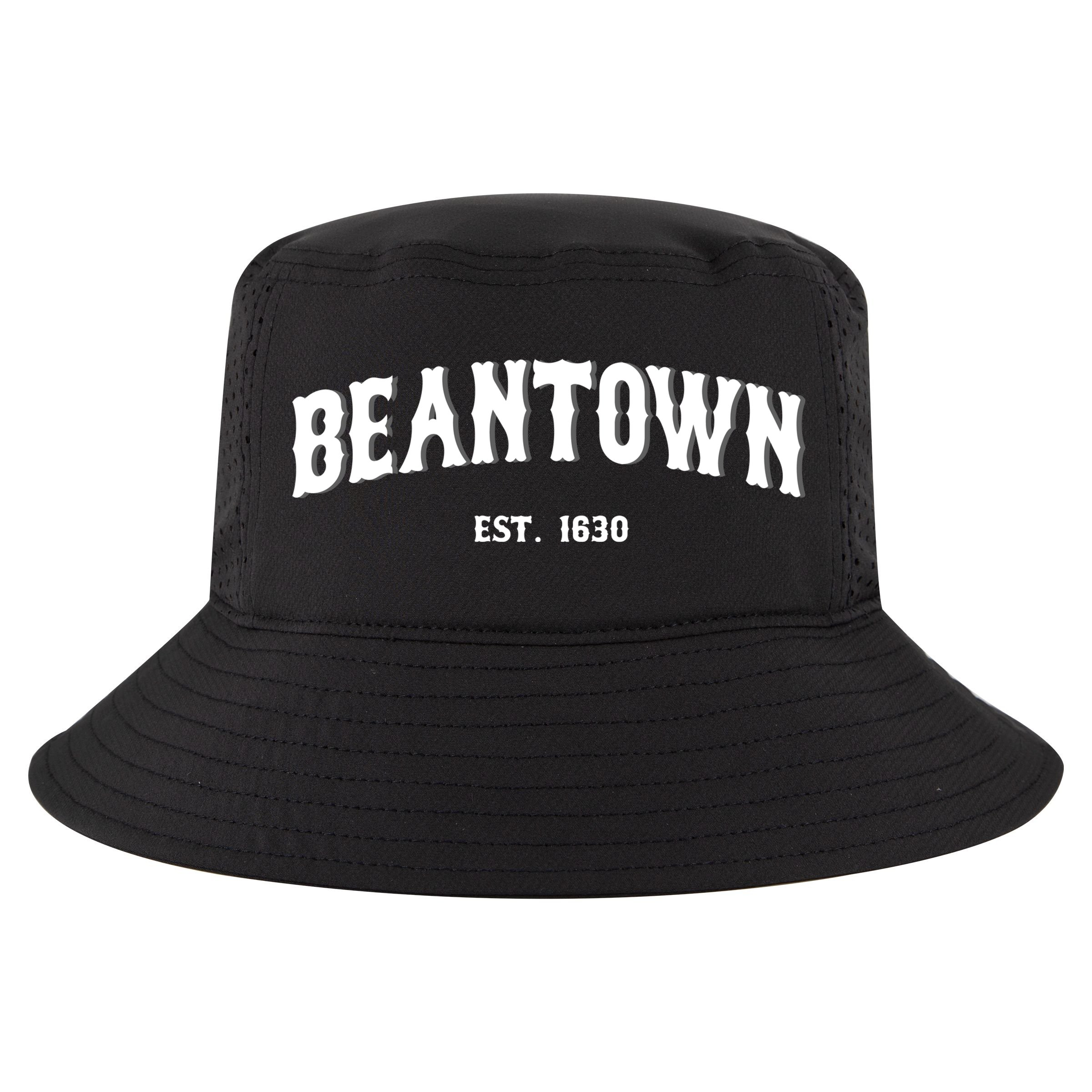 Beantown Boston Massachusetts Baked Beans New England Cool Comfort Performance Bucket Hat