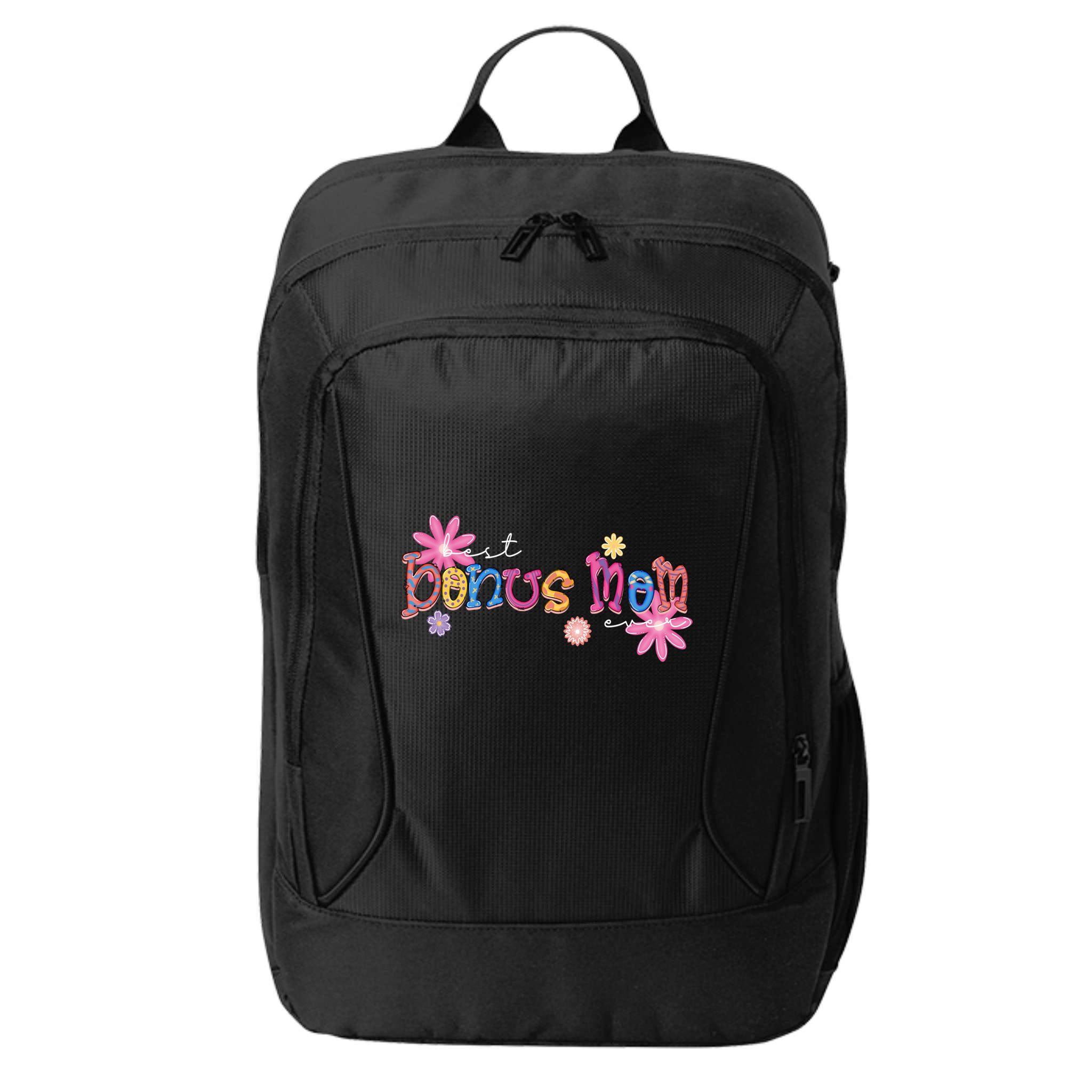Best Bonus Mom Ever Happy Mothers Day Gift City Backpack