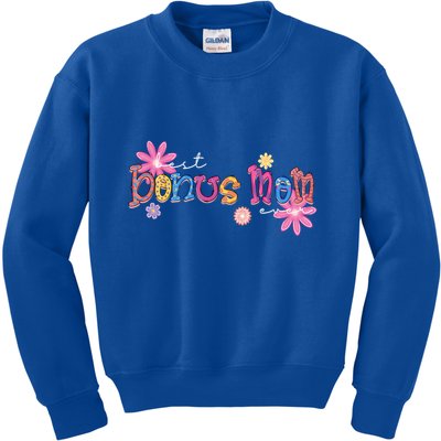 Best Bonus Mom Ever Happy Mothers Day Gift Kids Sweatshirt