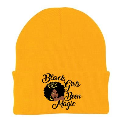 Black Been Magic Melanin Black History Gift Knit Cap Winter Beanie