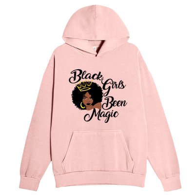 Black Been Magic Melanin Black History Gift Urban Pullover Hoodie