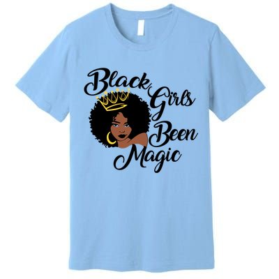 Black Been Magic Melanin Black History Gift Premium T-Shirt