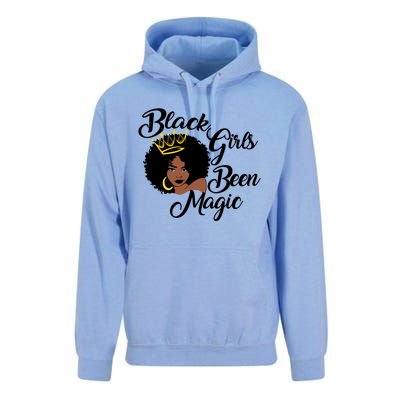 Black Been Magic Melanin Black History Gift Unisex Surf Hoodie