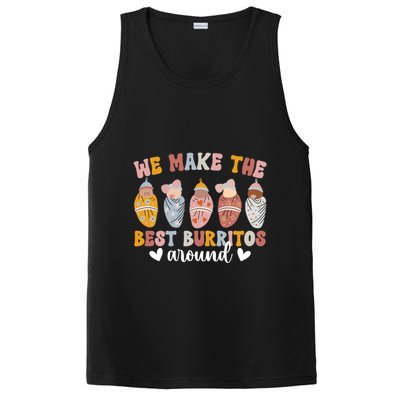 Best Burritos Mother Nurse Postpartum Nurse Cool Gift PosiCharge Competitor Tank