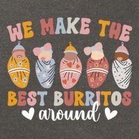 Best Burritos Mother Nurse Postpartum Nurse Cool Gift Cotton Canvas Backpack