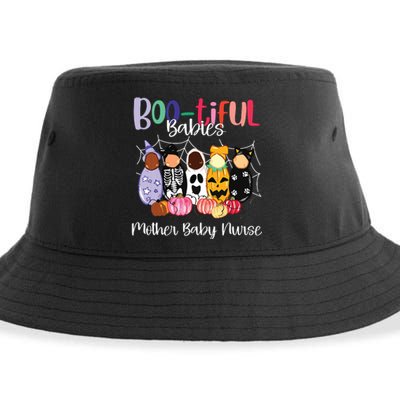 Bootiful Babies Mother Baby Nurse Funny Halloween Sustainable Bucket Hat