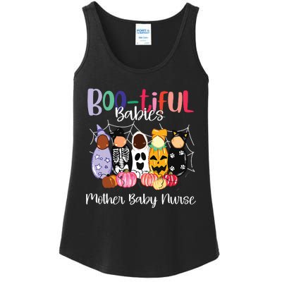 Bootiful Babies Mother Baby Nurse Funny Halloween Ladies Essential Tank