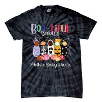 Bootiful Babies Mother Baby Nurse Funny Halloween Tie-Dye T-Shirt