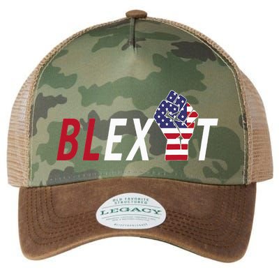 Blexit Blexit Movement Black Exit Legacy Tie Dye Trucker Hat