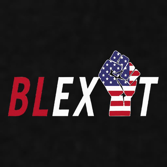 Blexit Blexit Movement Black Exit Ladies PosiCharge Tri-Blend Wicking Tank