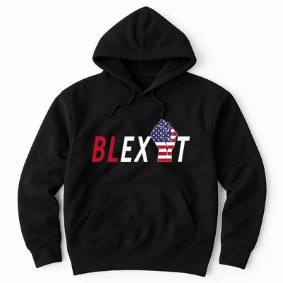 Blexit Blexit Movement Black Exit Hoodie