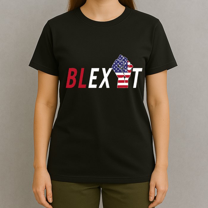 Blexit Blexit Movement Black Exit T-Shirt