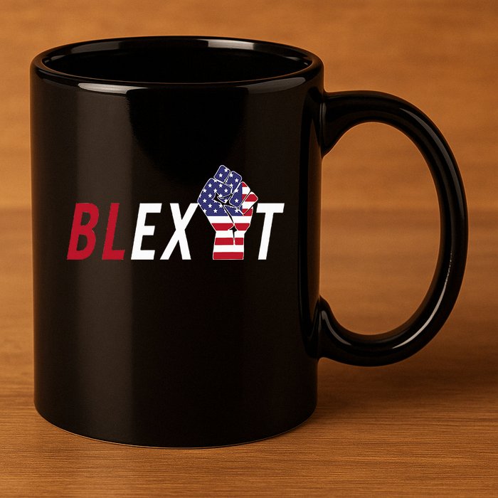 Blexit Blexit Movement Black Exit 11oz C Handle Ceramic Mug