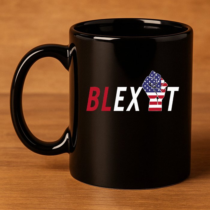 Blexit Blexit Movement Black Exit 11oz C Handle Ceramic Mug