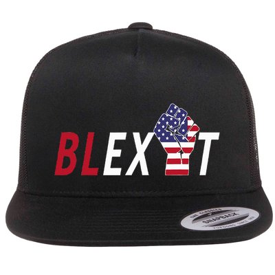 Blexit Blexit Movement Black Exit Flatbill Hat