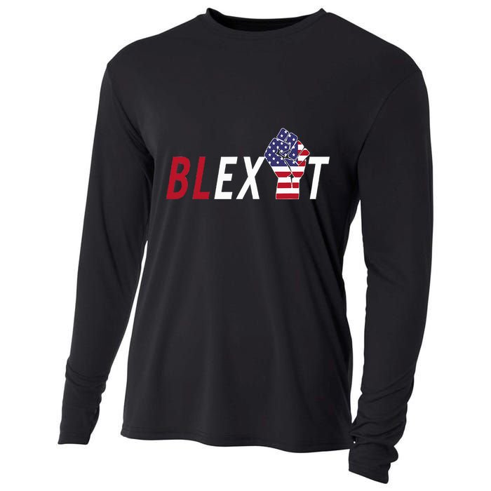 Blexit Blexit Movement Black Exit Cooling Performance Long Sleeve Crew