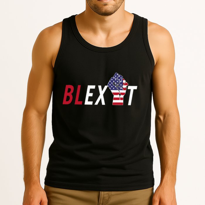 Blexit Blexit Movement Black Exit Tank Top