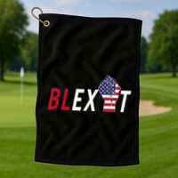Blexit Blexit Movement Black Exit Golf Towel