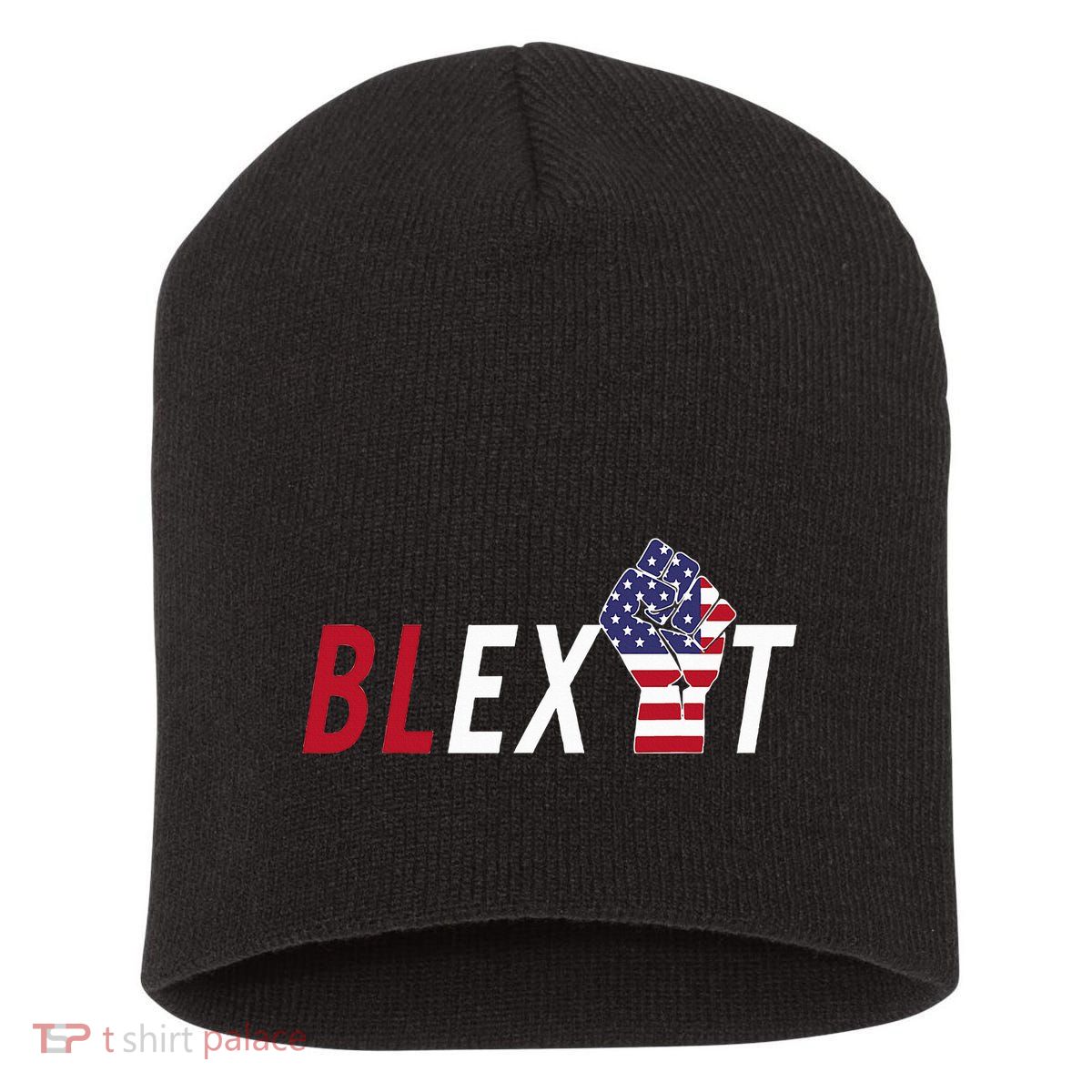 Blexit Blexit Movement Black Exit Short Acrylic Beanie
