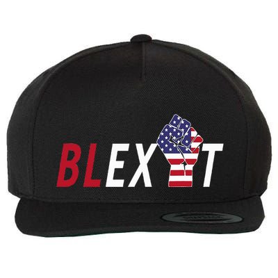 Blexit Blexit Movement Black Exit Wool Snapback Cap