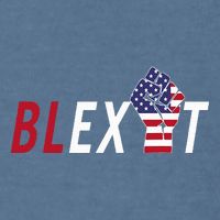 Blexit Blexit Movement Black Exit Garment-Dyed Sweatshirt