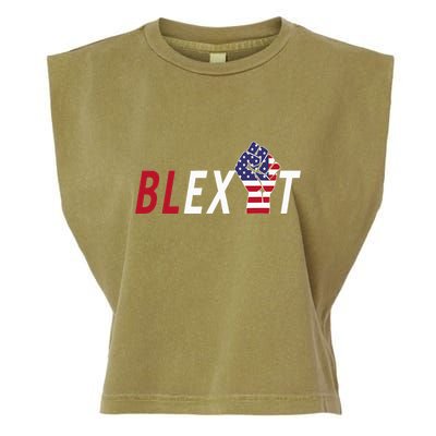 Blexit Blexit Movement Black Exit Garment-Dyed Women's Muscle Tee