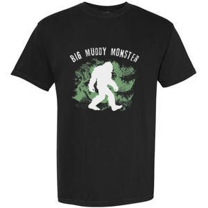 Bigfoot Big Muddy Monster Sasquatch Illinois Cryptid Garment-Dyed Heavyweight T-Shirt