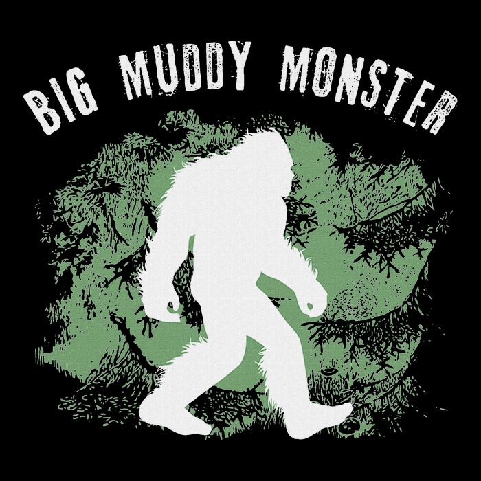 Bigfoot Big Muddy Monster Sasquatch Illinois Cryptid Cooling Performance Crew T-Shirt