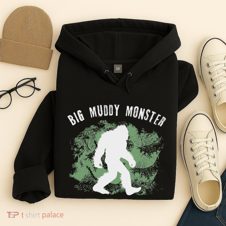 Bigfoot Big Muddy Monster Sasquatch Illinois Cryptid Hoodie
