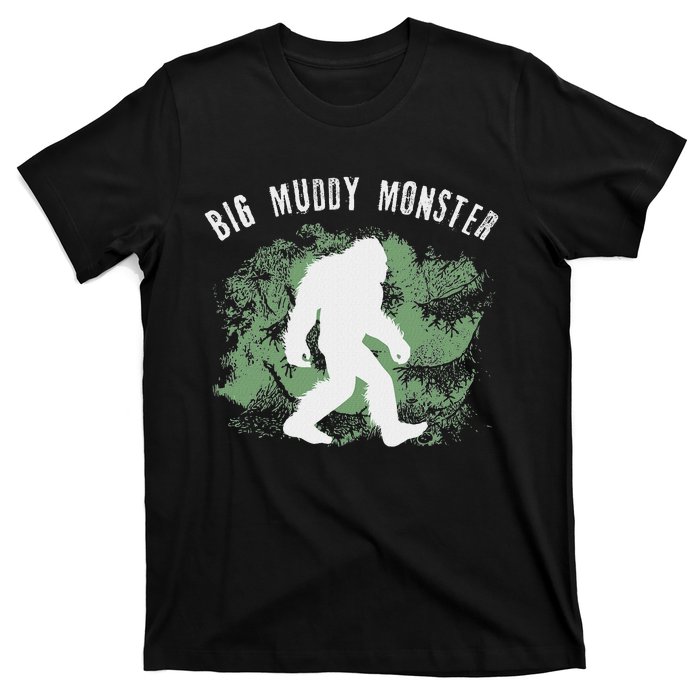 Bigfoot Big Muddy Monster Sasquatch Illinois Cryptid T-Shirt