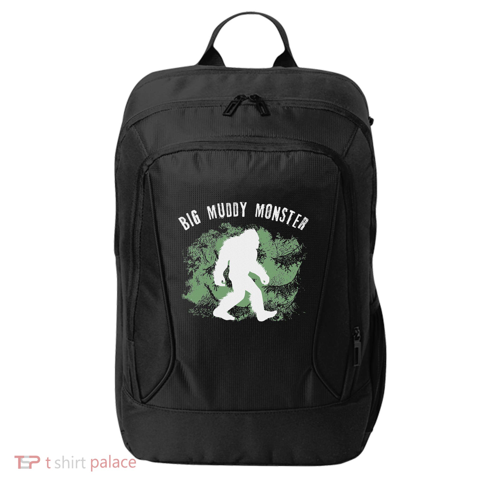 Bigfoot Big Muddy Monster Sasquatch Illinois Cryptid City Backpack