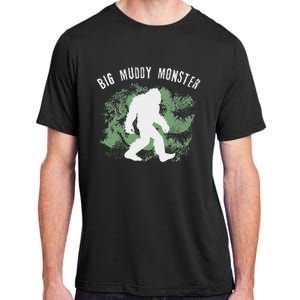 Bigfoot Big Muddy Monster Sasquatch Illinois Cryptid Adult ChromaSoft Performance T-Shirt