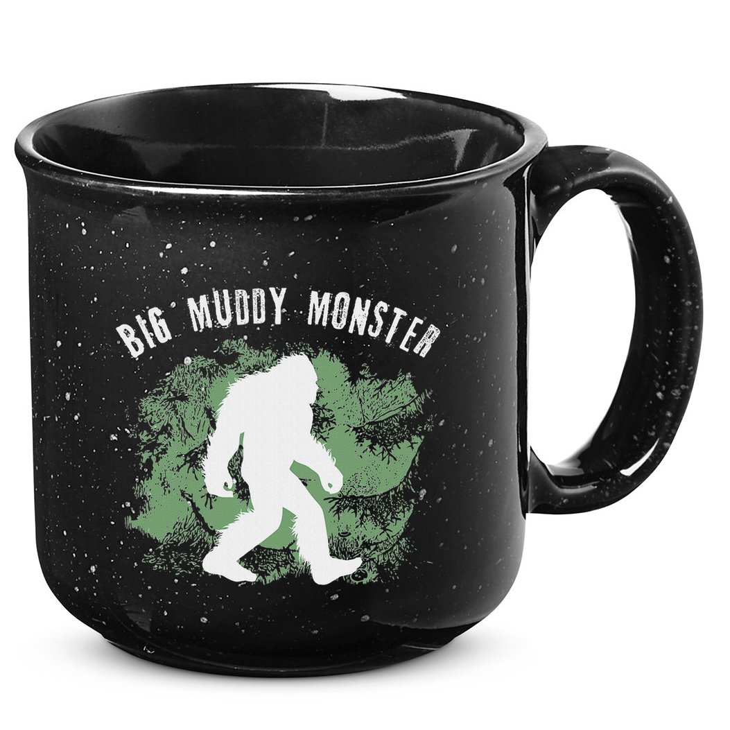Bigfoot Big Muddy Monster Sasquatch Illinois Cryptid 15oz Campfire Ceramic Mug