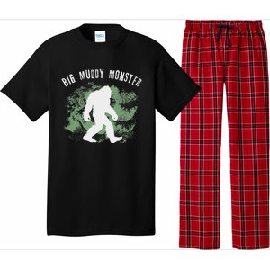 Bigfoot Big Muddy Monster Sasquatch Illinois Cryptid Pajama Set