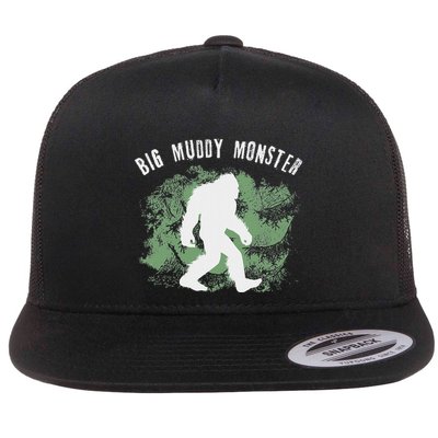 Bigfoot Big Muddy Monster Sasquatch Illinois Cryptid Flatbill Hat