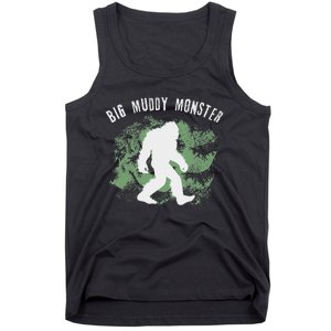 Bigfoot Big Muddy Monster Sasquatch Illinois Cryptid Tank Top