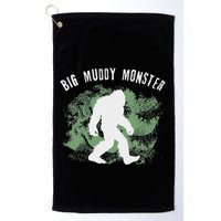 Bigfoot Big Muddy Monster Sasquatch Illinois Cryptid Golf Towel
