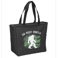 Bigfoot Big Muddy Monster Sasquatch Illinois Cryptid Zip Tote Bag