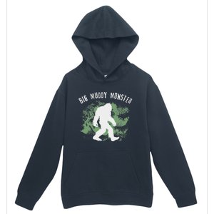 Bigfoot Big Muddy Monster Sasquatch Illinois Cryptid Urban Pullover Hoodie