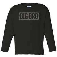 Big Bro Matching Sibling Outfit Soon To Be Big Brother Toddler Long Sleeve Shirt