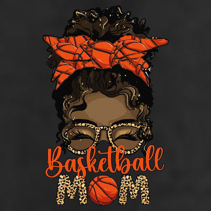 Black Basketball Mom Melanin Mother Of A Basketball Player 7 Panel Mesh Trucker Snapback Hat