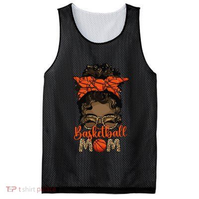 Black Basketball Mom Melanin Mother Of A Basketball Player Mesh Reversible Basketball Jersey Tank