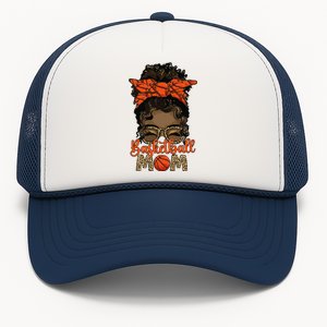 Black Basketball Mom Melanin Mother Of A Basketball Player Trucker Hat