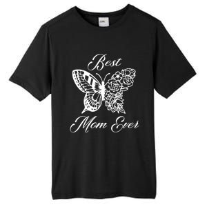 Butterfly Best Mom Ever Family Matching Mothers Day Funny Gift Tall Fusion ChromaSoft Performance T-Shirt