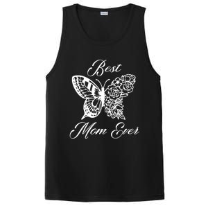 Butterfly Best Mom Ever Family Matching Mothers Day Funny Gift PosiCharge Competitor Tank