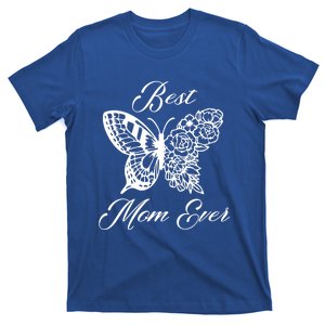 Butterfly Best Mom Ever Family Matching Mothers Day Funny Gift T-Shirt