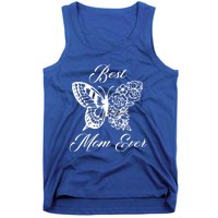 Butterfly Best Mom Ever Family Matching Mothers Day Funny Gift Tank Top