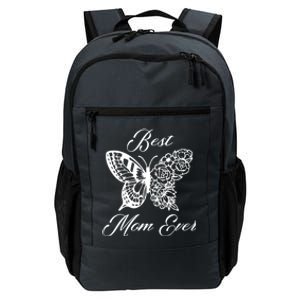 Butterfly Best Mom Ever Family Matching Mothers Day Funny Gift Daily Commute Backpack